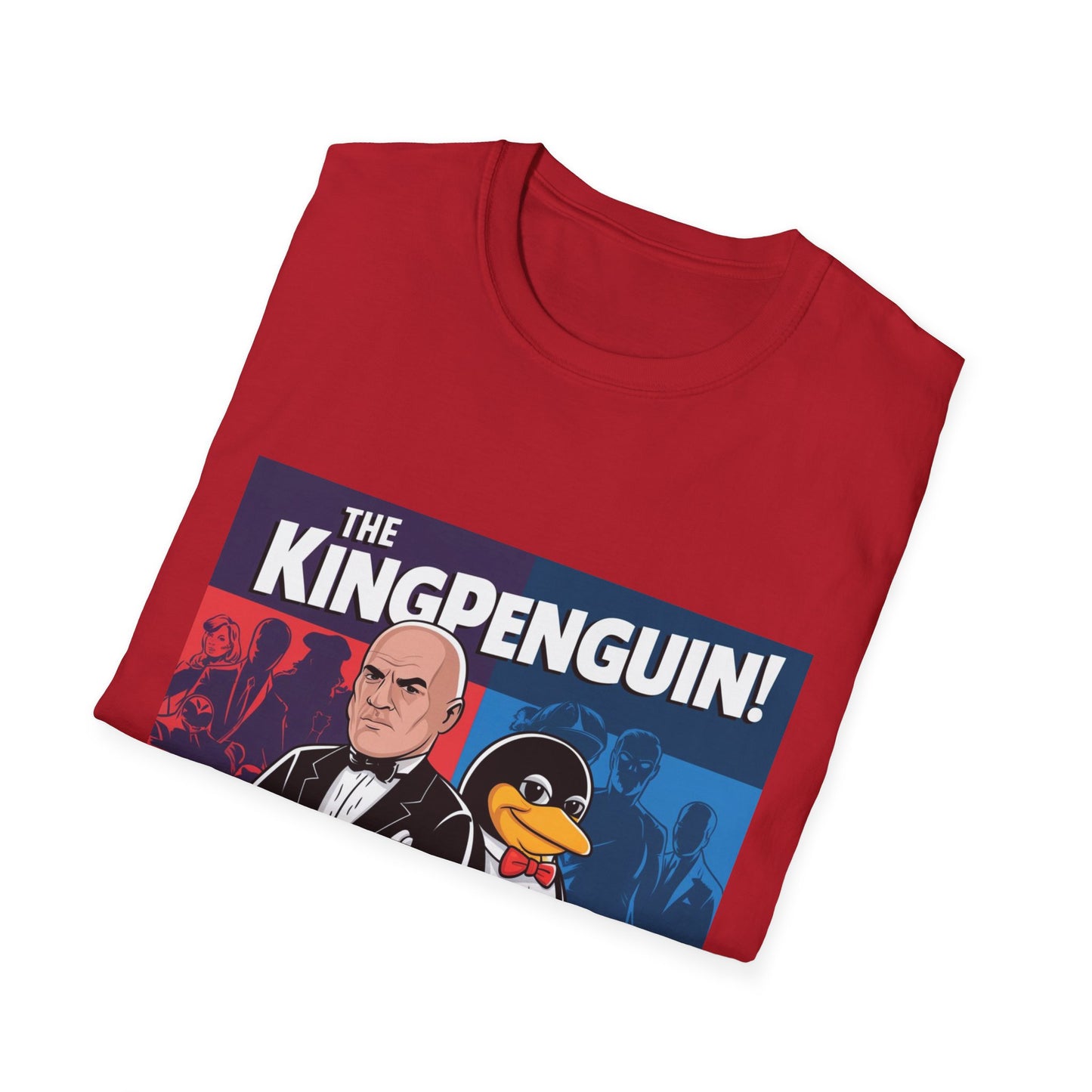 Kingpenguin Comic Villain Mashup T-Shirt