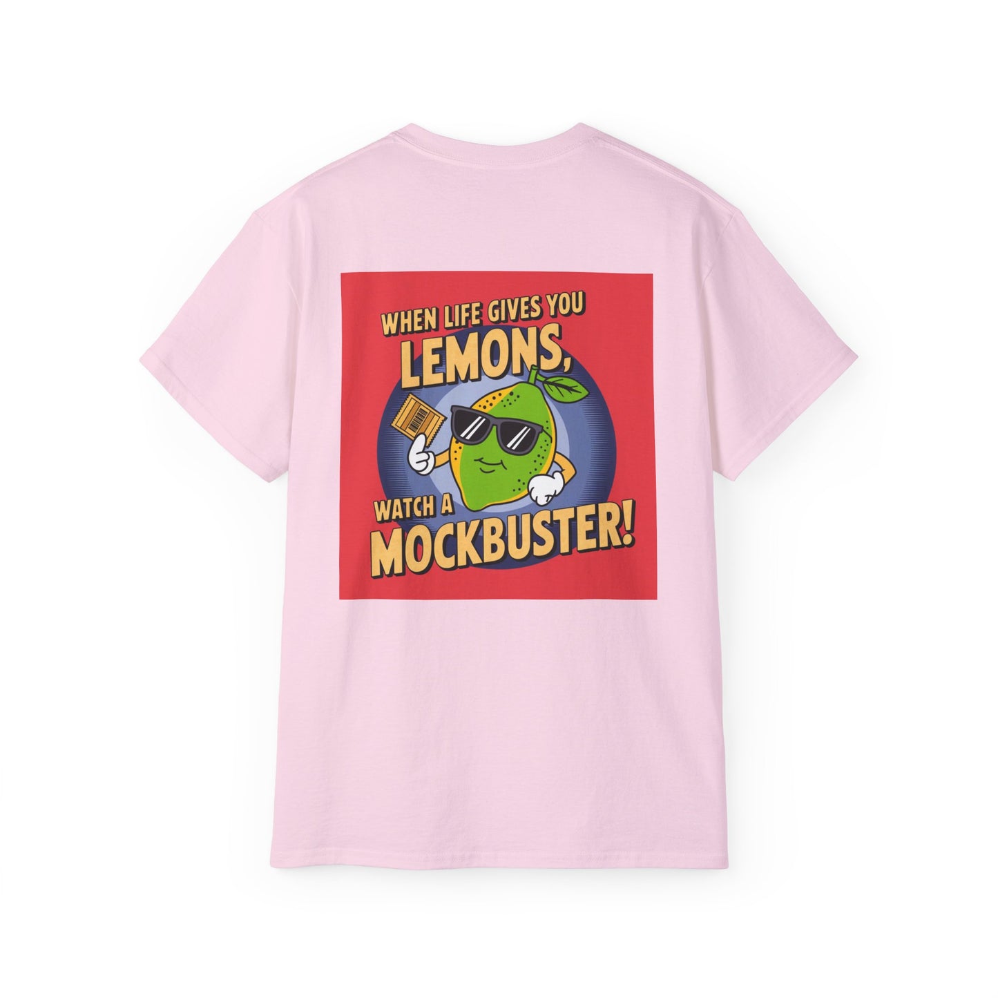 T-Shirt TomCat Films Slogan Too Shirt Watch a Mockbuster