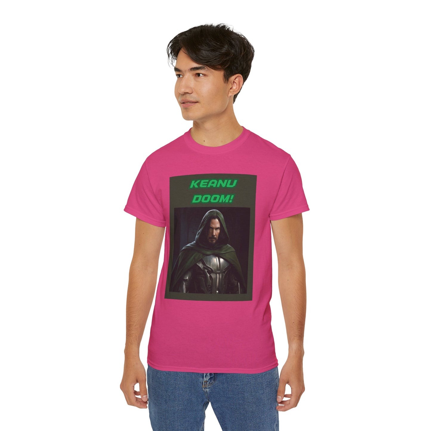 Keanu as Doctor Doom Parody Tee