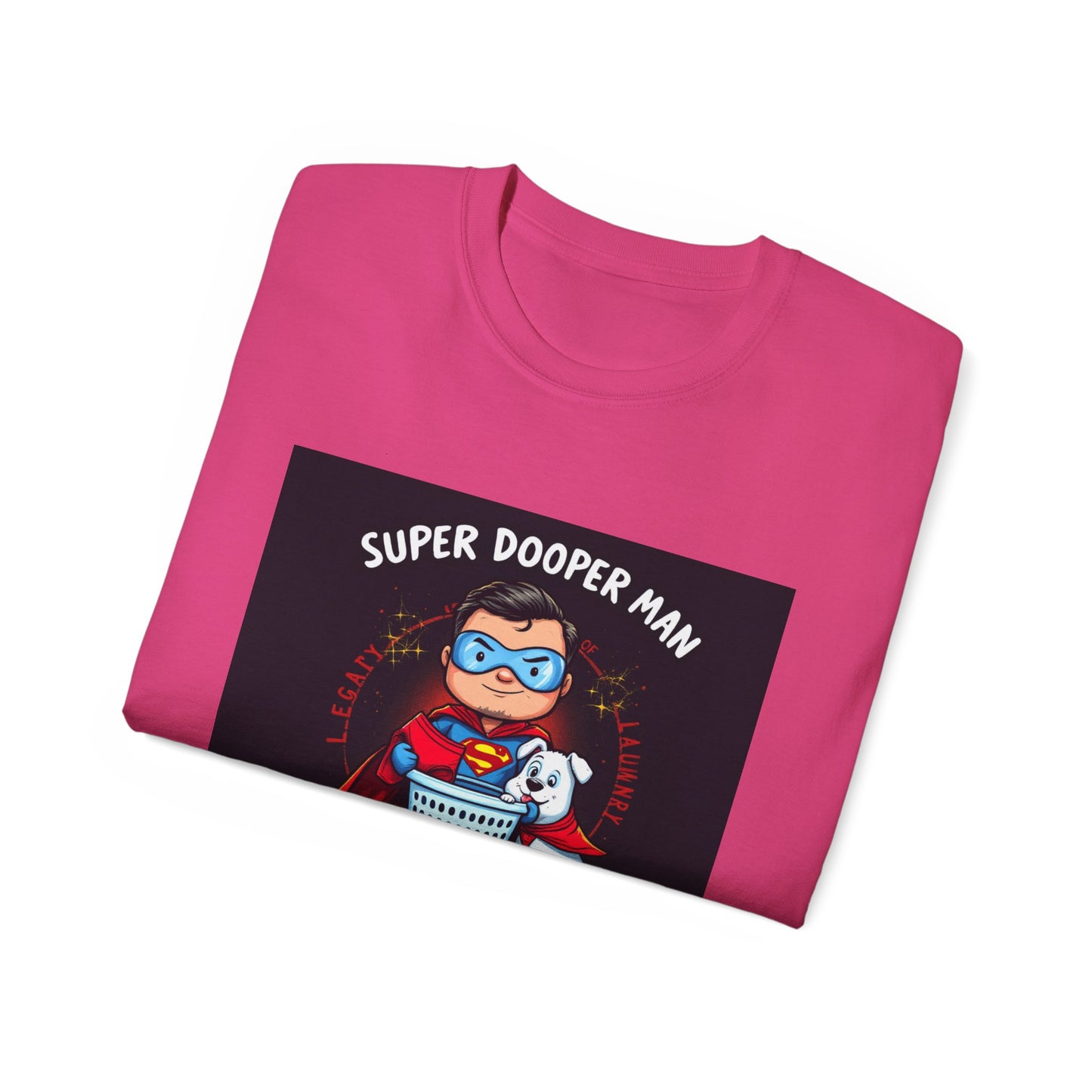 Superhero Tee: Legacy of Laundry Unisex Ultra Cotton