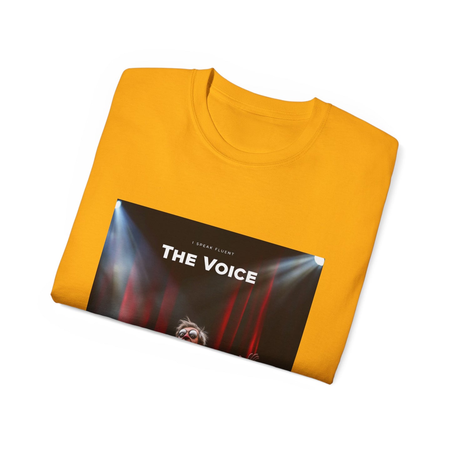 Cotton Tee 'I Speak Fluent The Voice' Speech Bubble Design