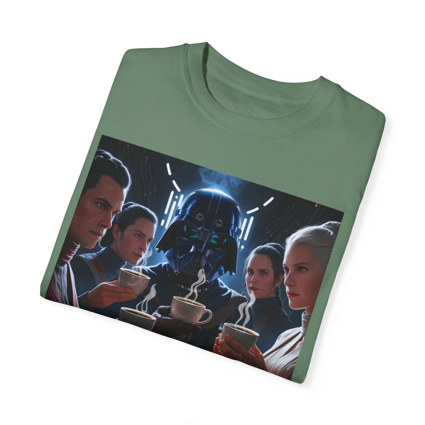 S-Wars POWER OF COFFEE Parody T-shirt