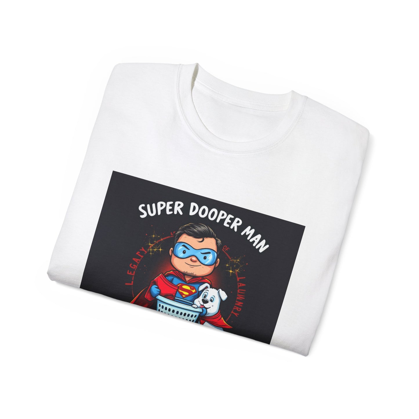 Superhero Tee: Legacy of Laundry Unisex Ultra Cotton