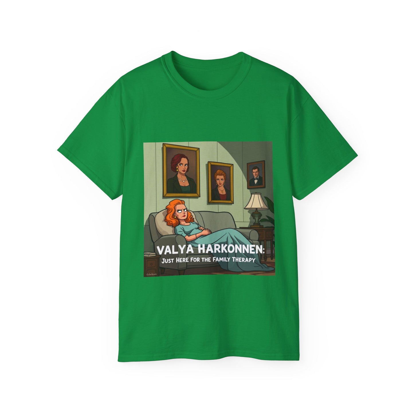 Tee Valya Harkonnen Family Therapy Unisex Cotton