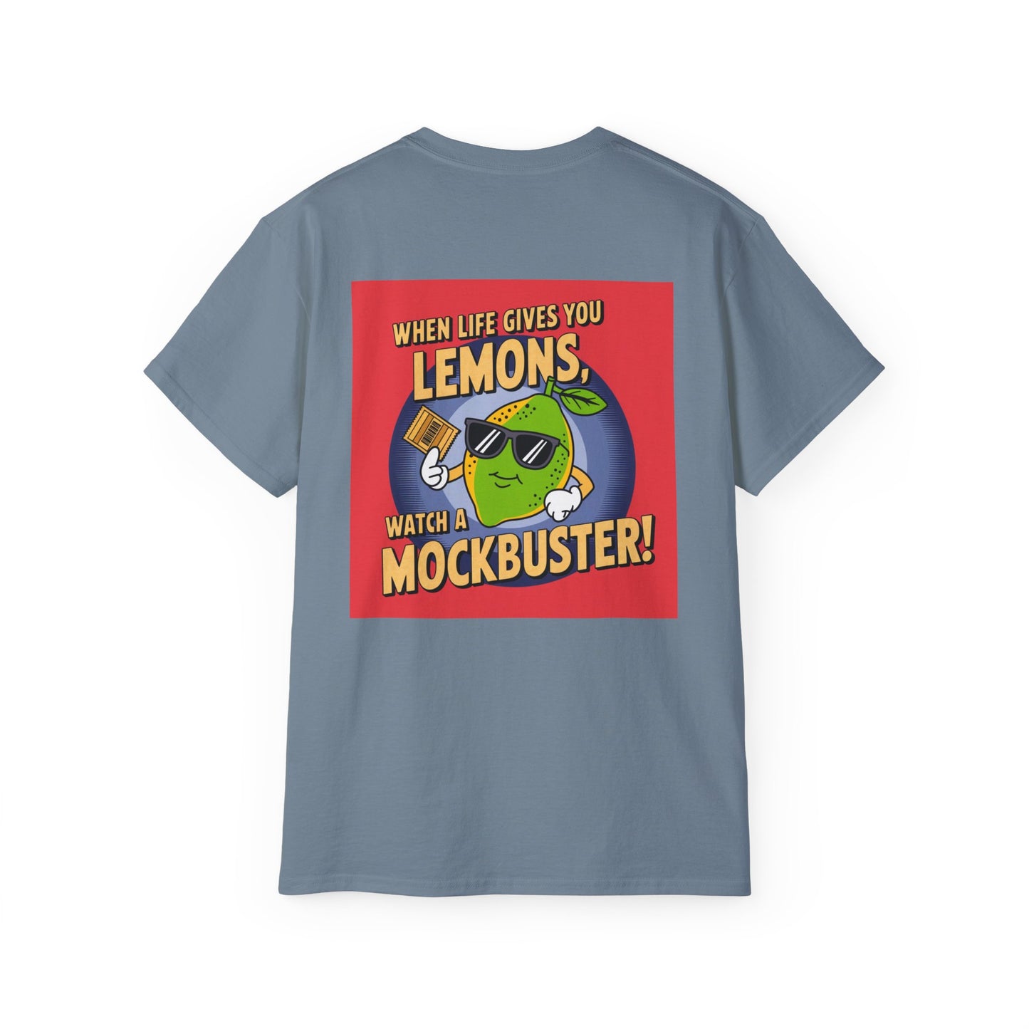 T-Shirt TomCat Films Slogan Too Shirt Watch a Mockbuster