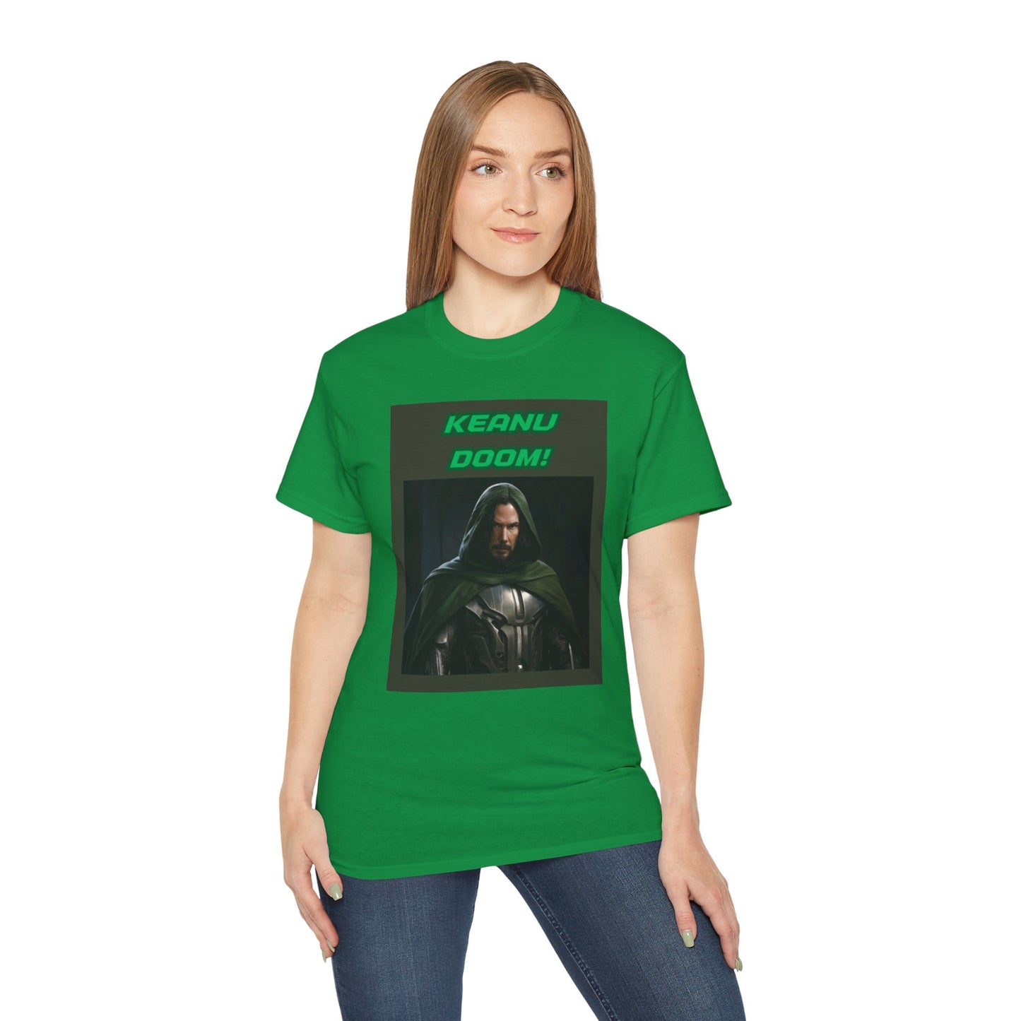 Keanu as Doctor Doom Parody Tee