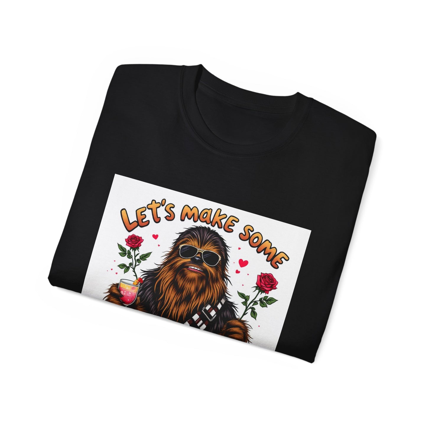 Funny Chewie Unisex Tee - Let's Make Some Wookie