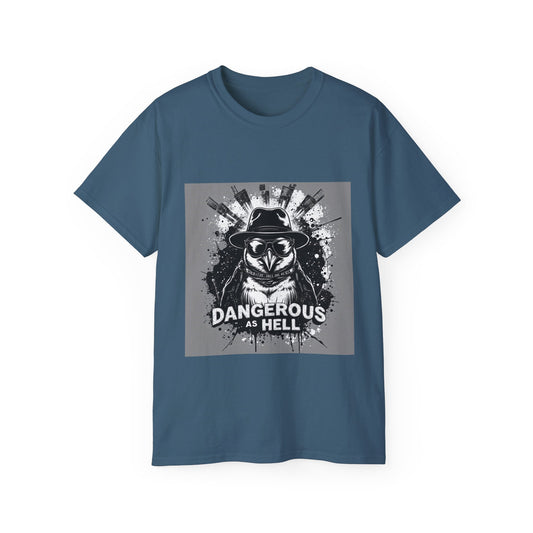 Graphic Tee - Cold as Ice, Dangerous as Hell - Bold Text Design