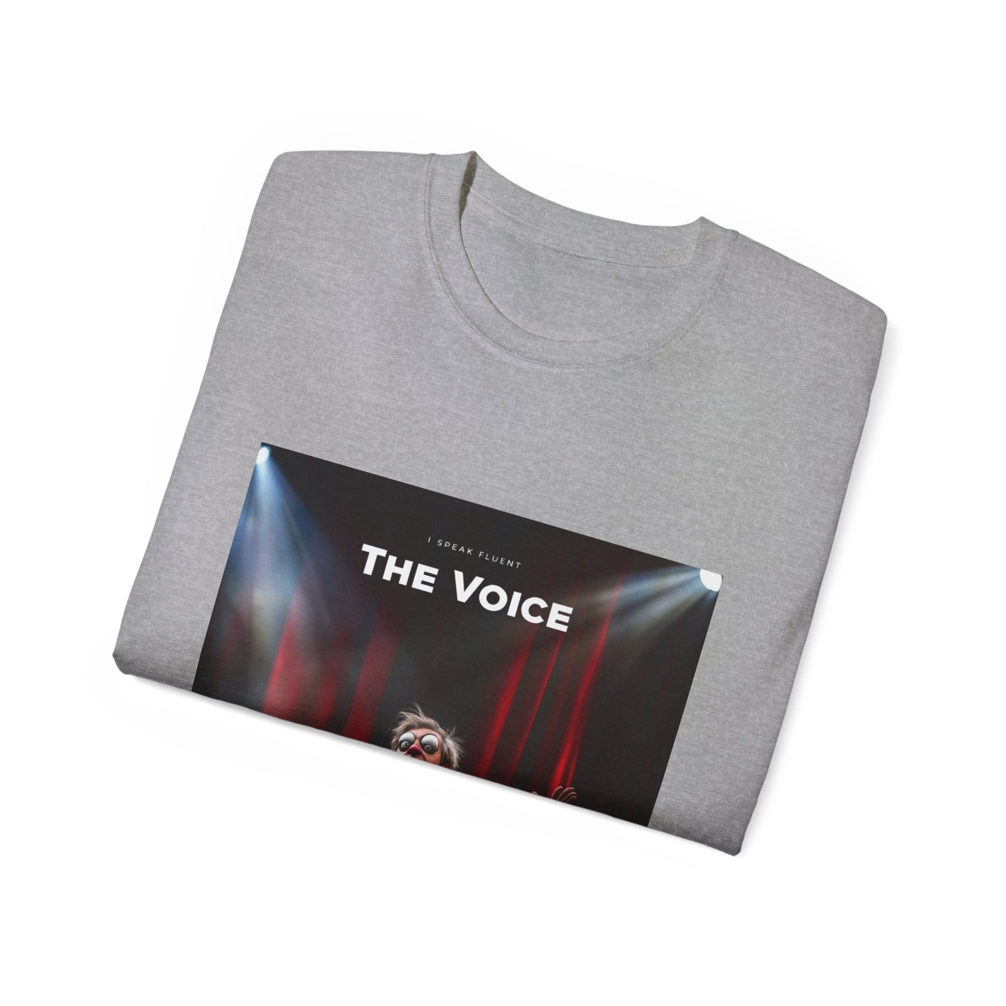 Cotton Tee 'I Speak Fluent The Voice' Speech Bubble Design