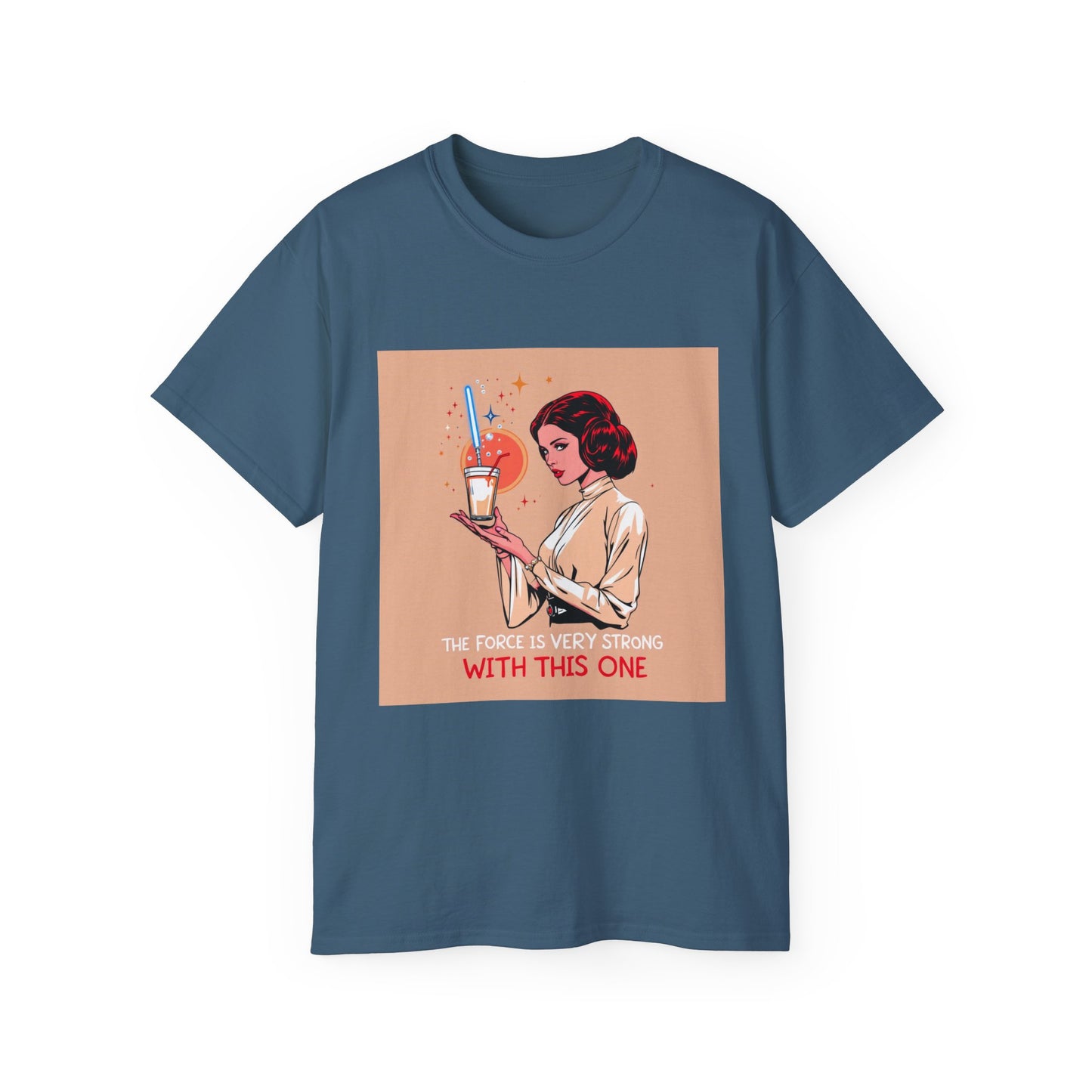 Funny Princess Leia Tee - Unisex Tee for Star Wars Fans