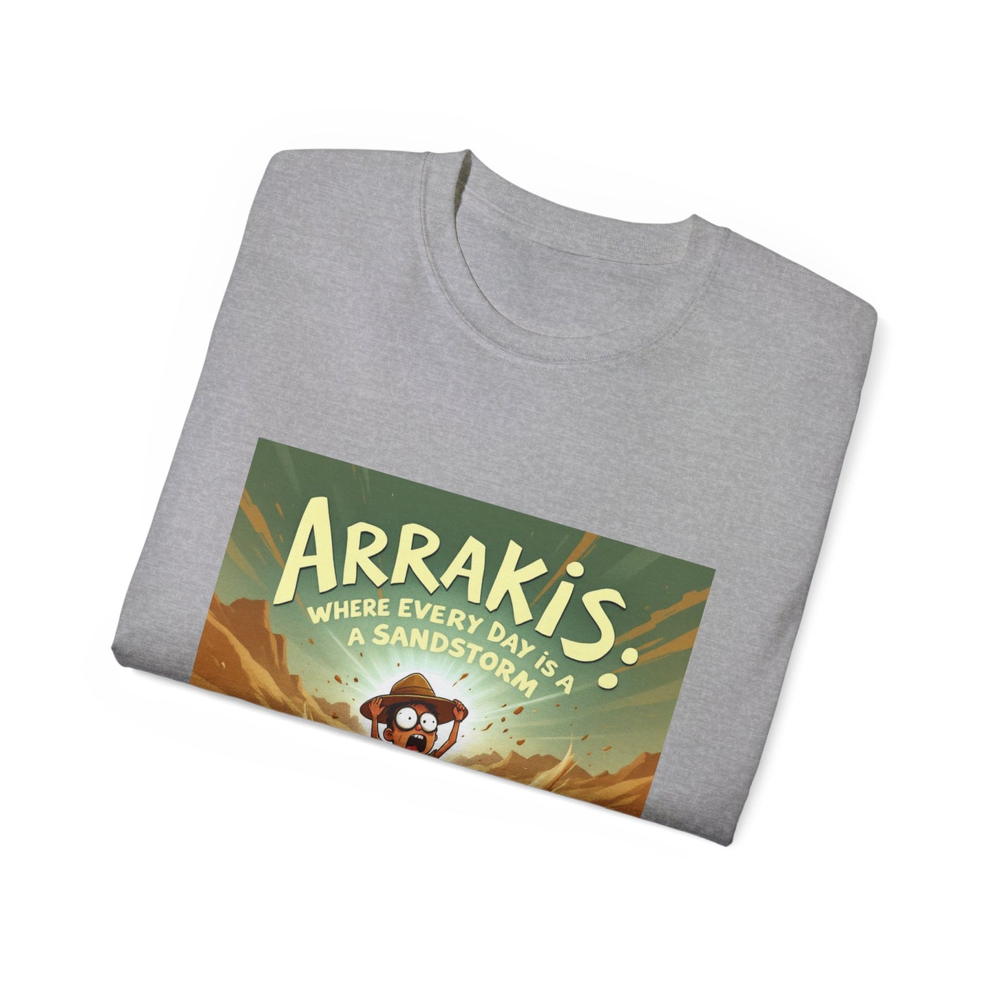 T-Shirt - Arrakis Desert Sandstorm Cartoon - Option 2