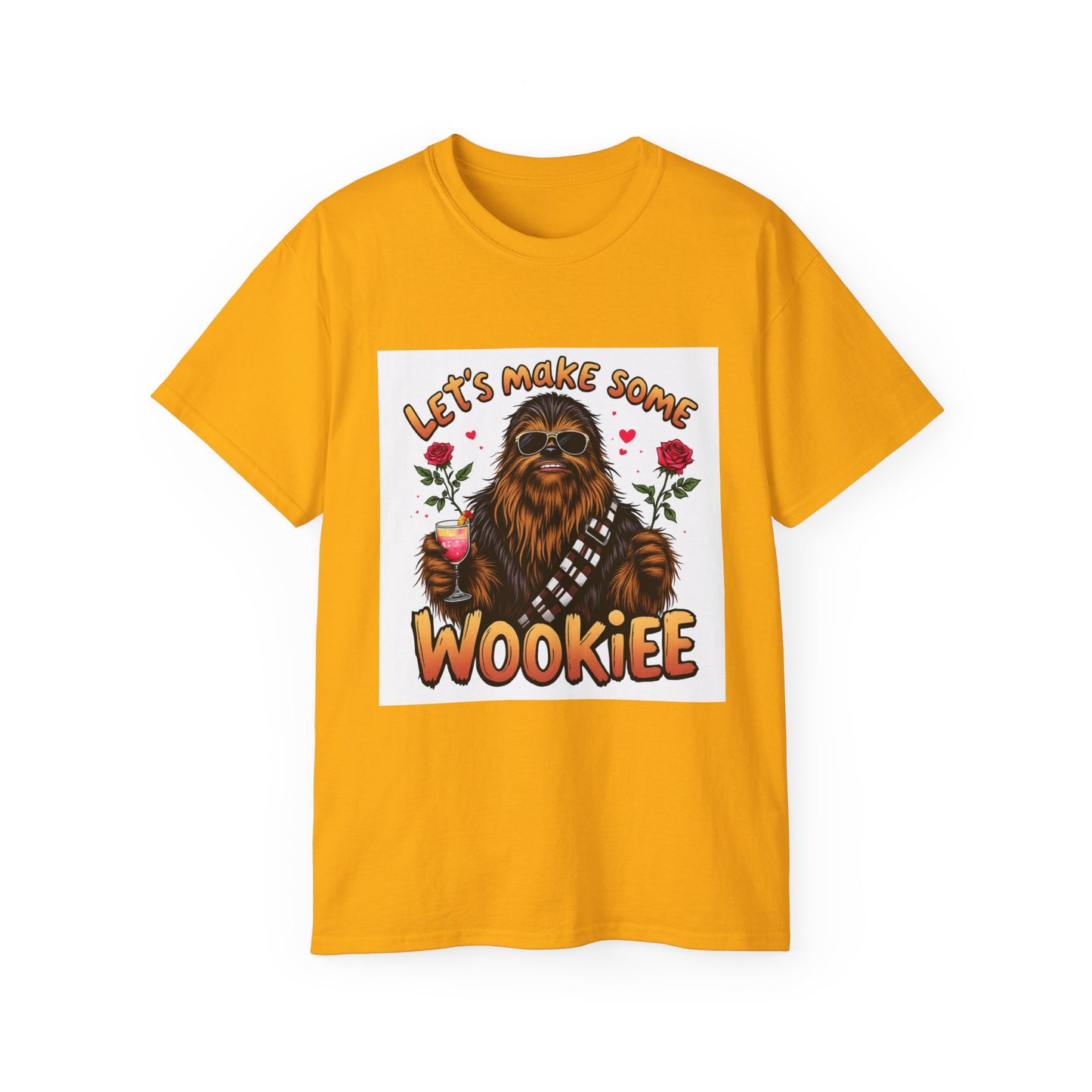 Funny Chewie Unisex Tee - Let's Make Some Wookie