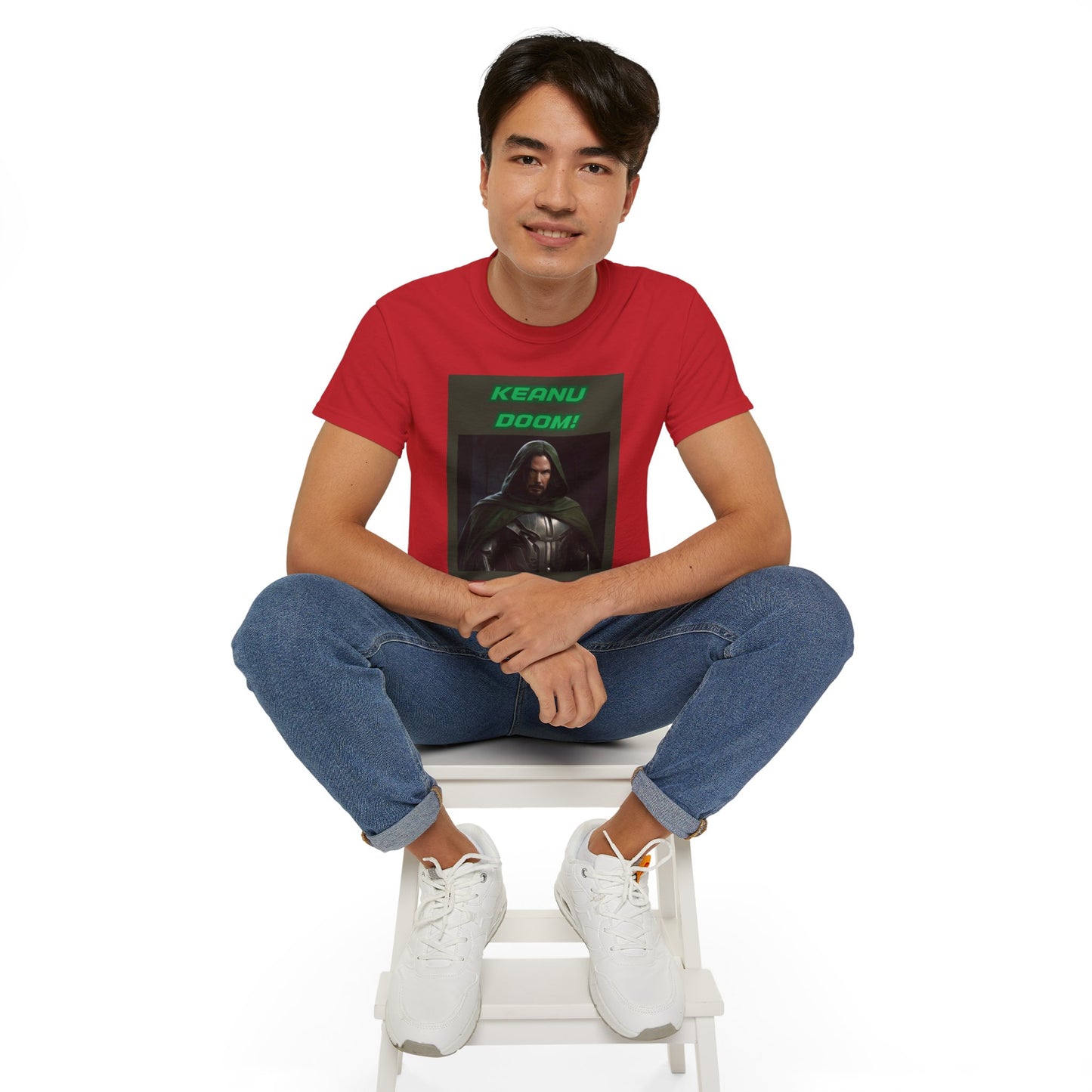 Keanu as Doctor Doom Parody Tee