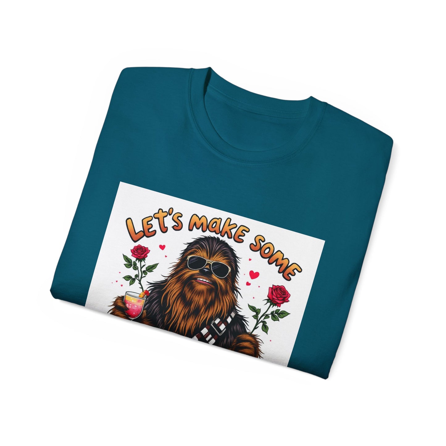 Funny Chewie Unisex Tee - Let's Make Some Wookie