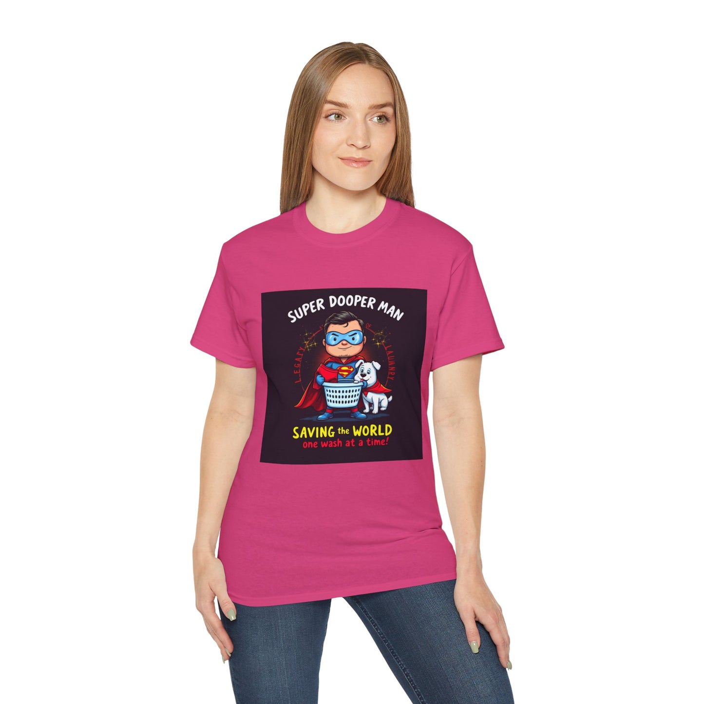 Superhero Tee: Legacy of Laundry Unisex Ultra Cotton