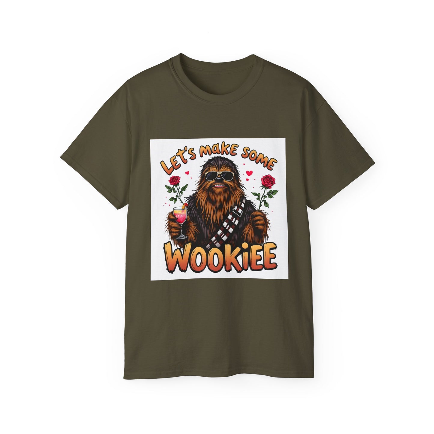 Funny Chewie Unisex Tee - Let's Make Some Wookie