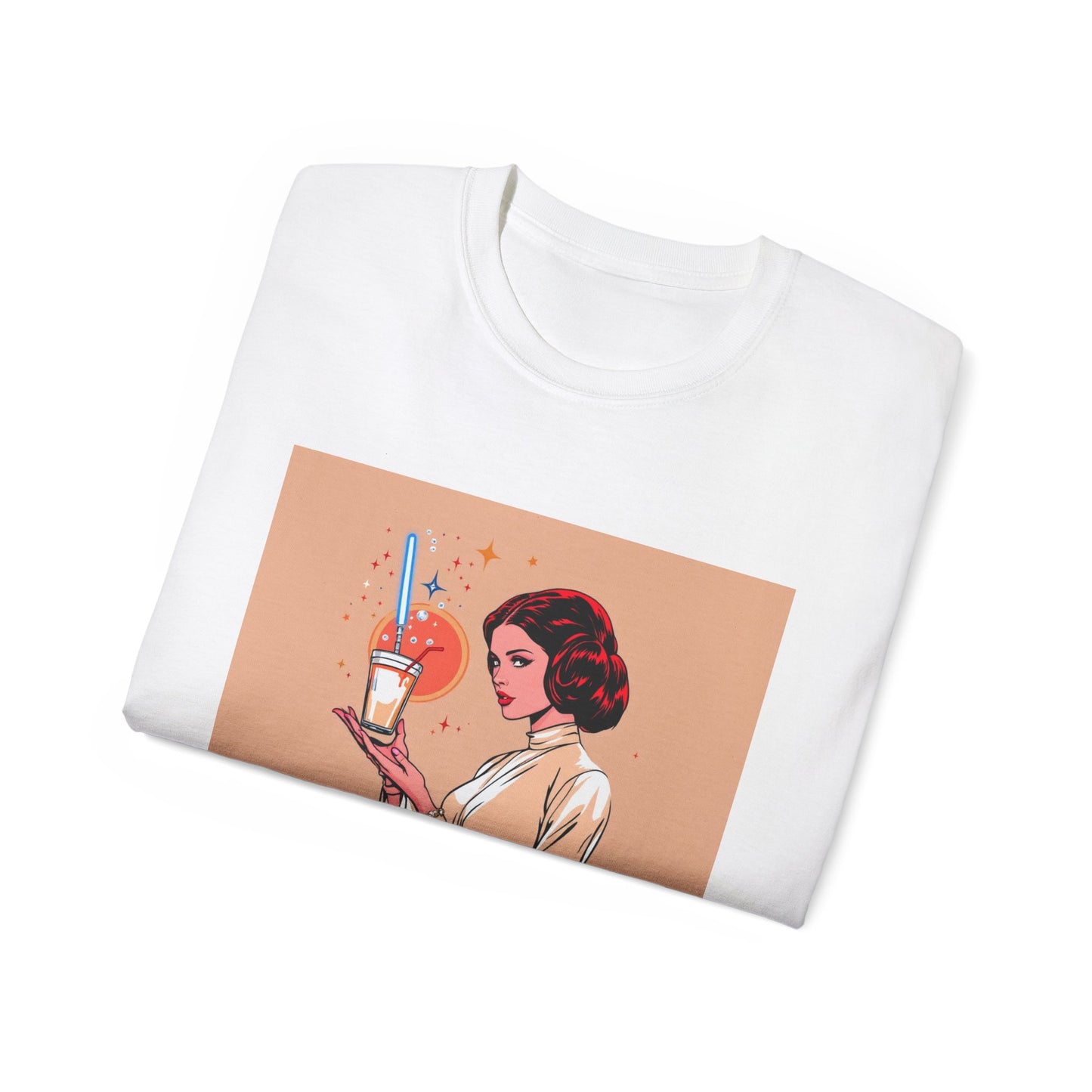 Funny Princess Leia Tee - Unisex Tee for Star Wars Fans