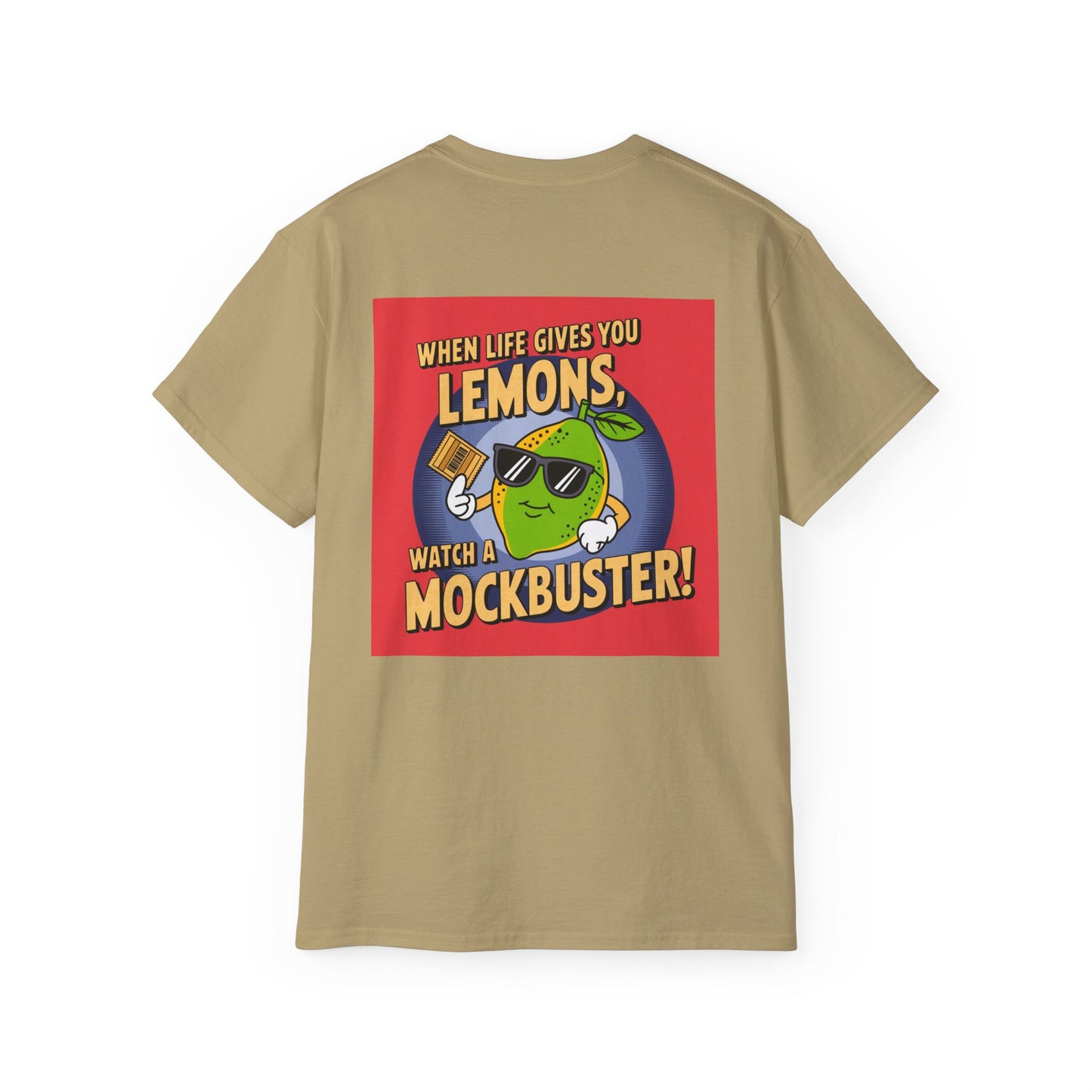 T-Shirt TomCat Films Slogan Too Shirt Watch a Mockbuster