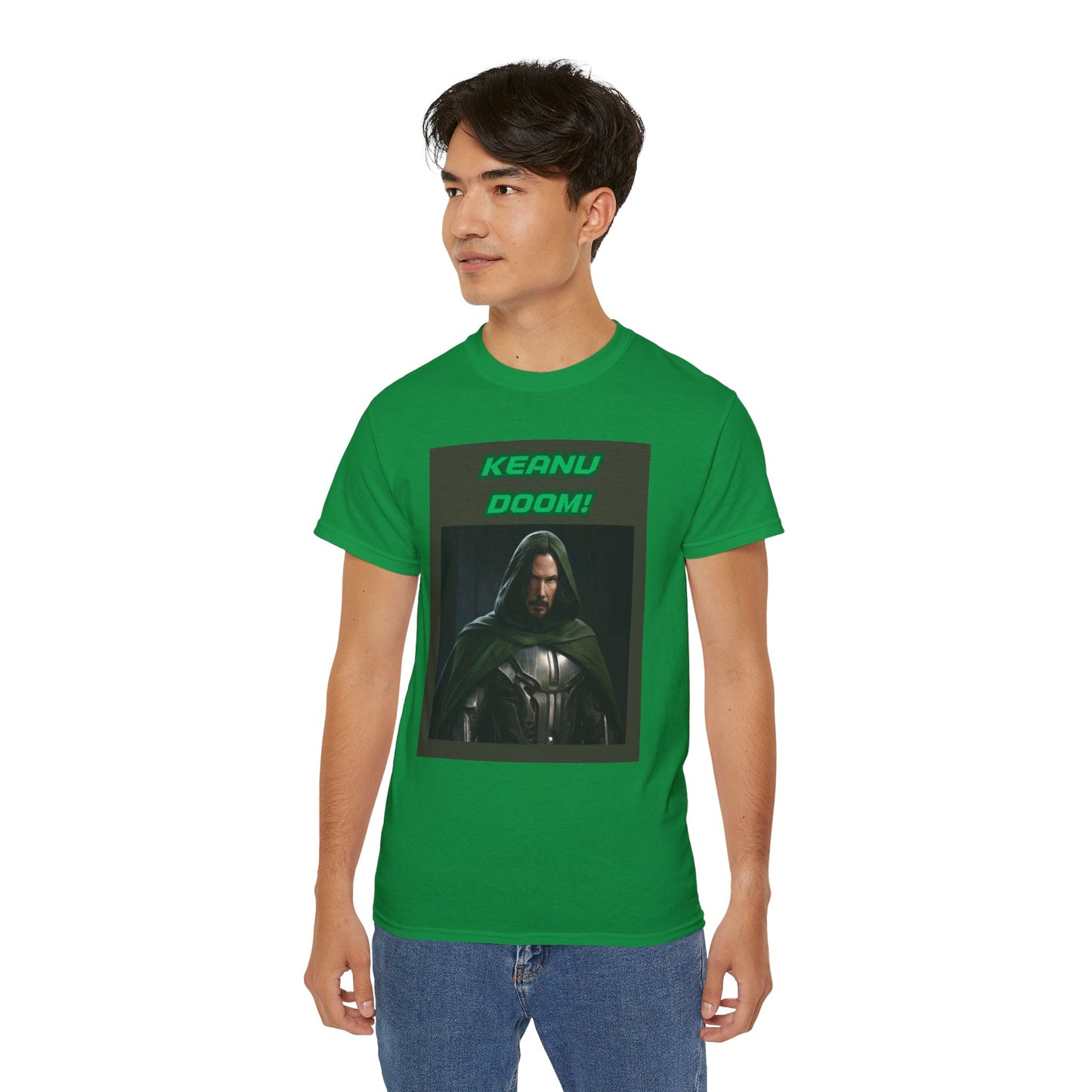 Keanu as Doctor Doom Parody Tee