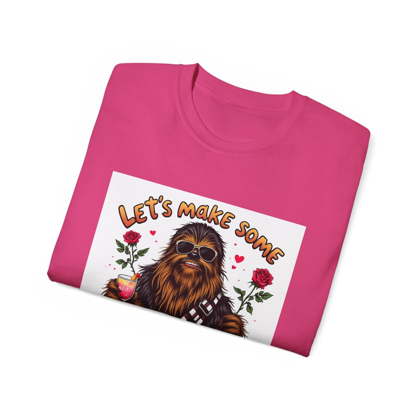 Funny Chewie Unisex Tee - Let's Make Some Wookie