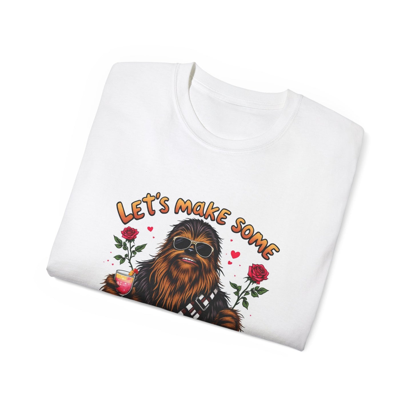 Funny Chewie Unisex Tee - Let's Make Some Wookie