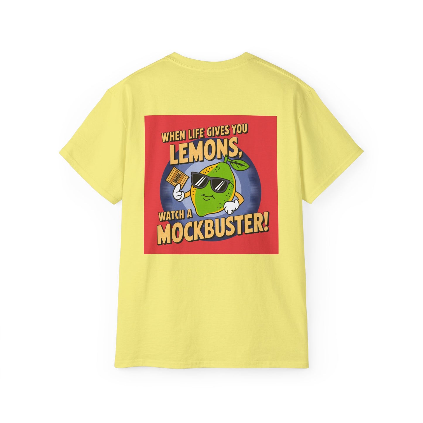 T-Shirt TomCat Films Slogan Too Shirt Watch a Mockbuster