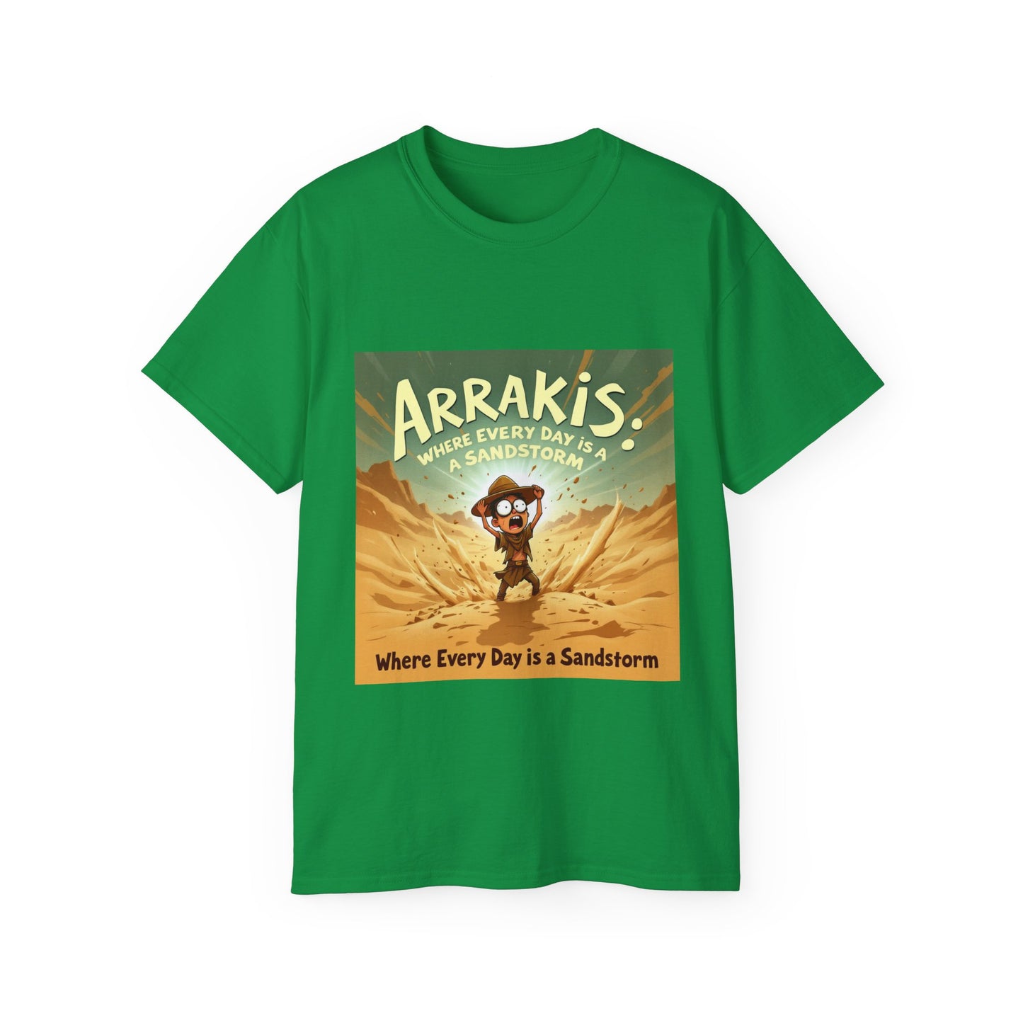 T-Shirt - Arrakis Desert Sandstorm Cartoon - Option 2