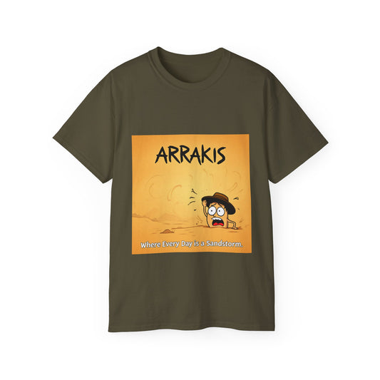 T-Shirt - Arrakis Desert Sandstorm Cartoon