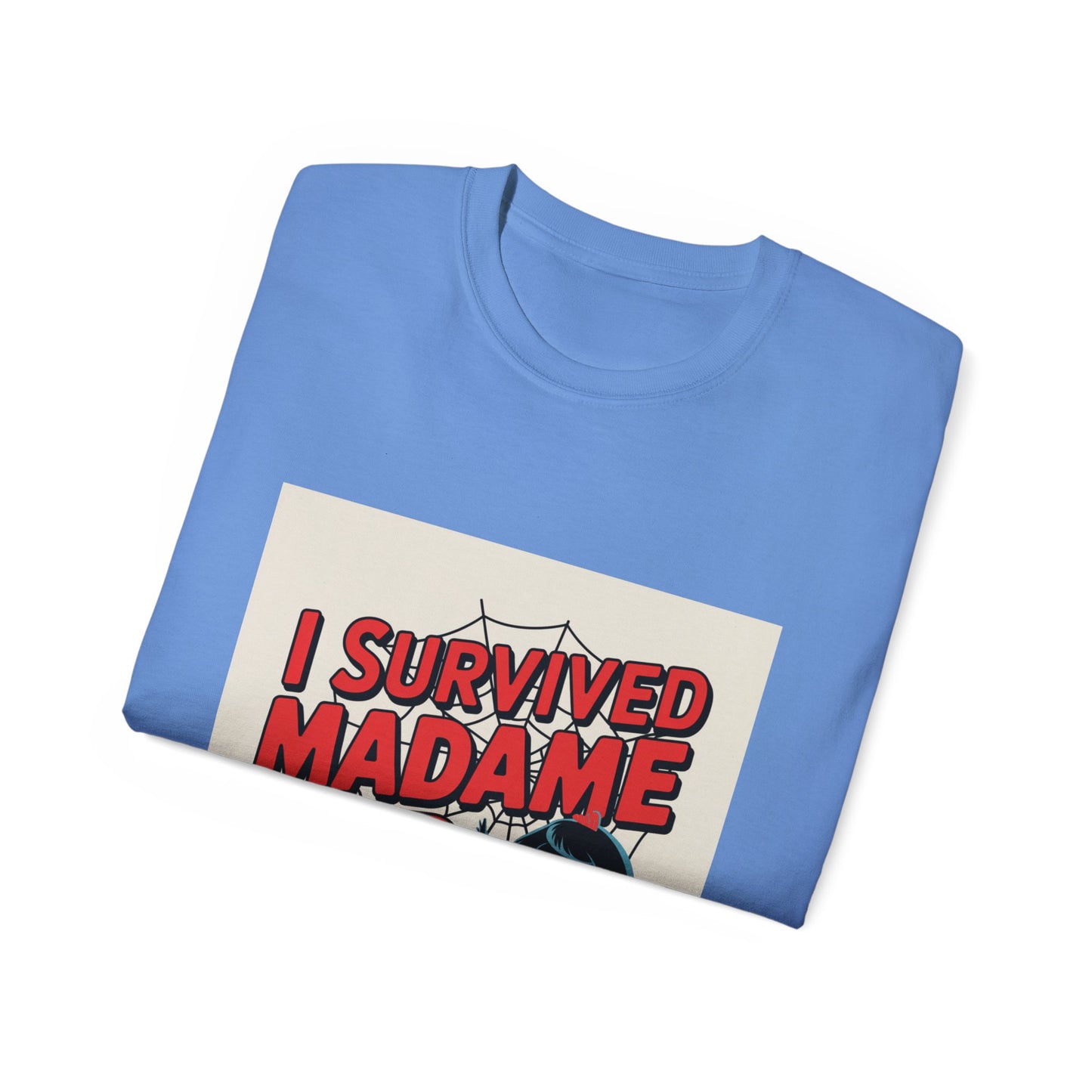 Comic Tee - I Survived Madame Web Graphic Shirt - Version 2