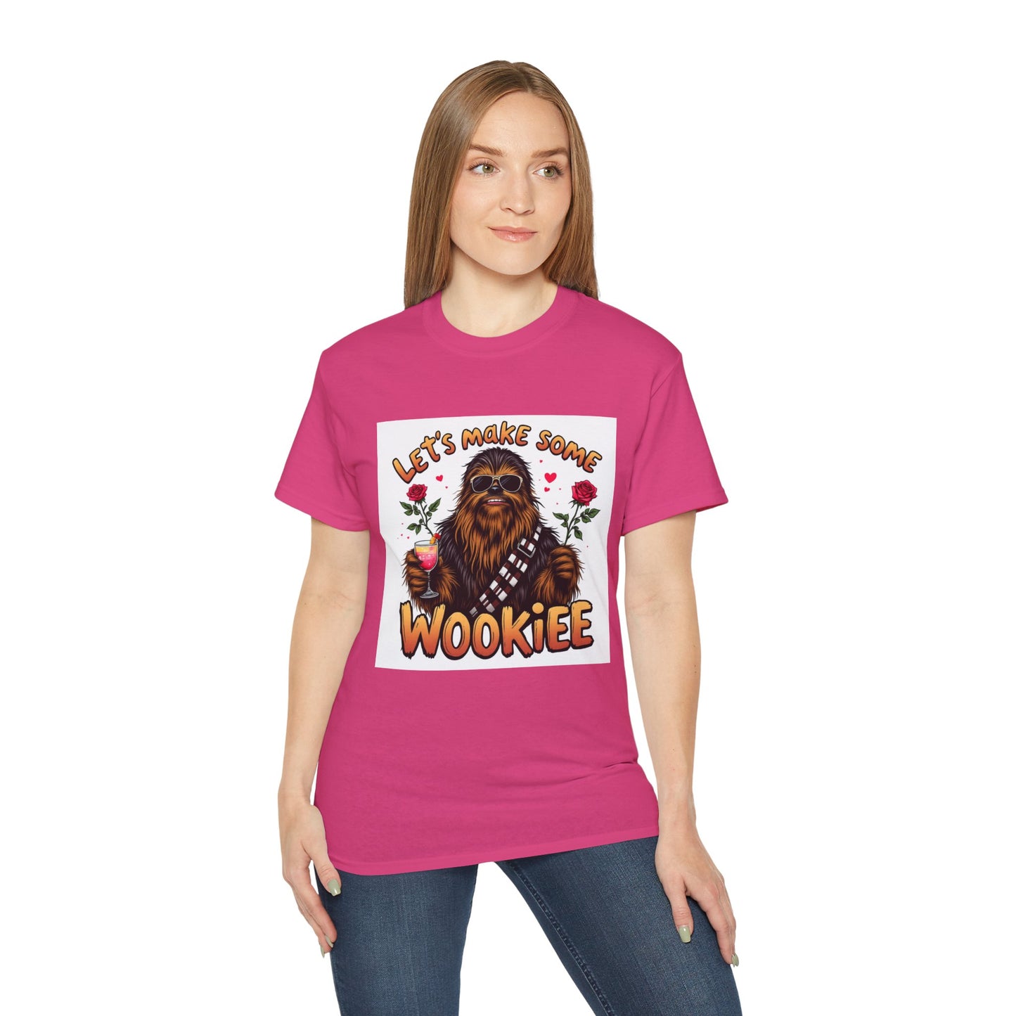 Funny Chewie Unisex Tee - Let's Make Some Wookie