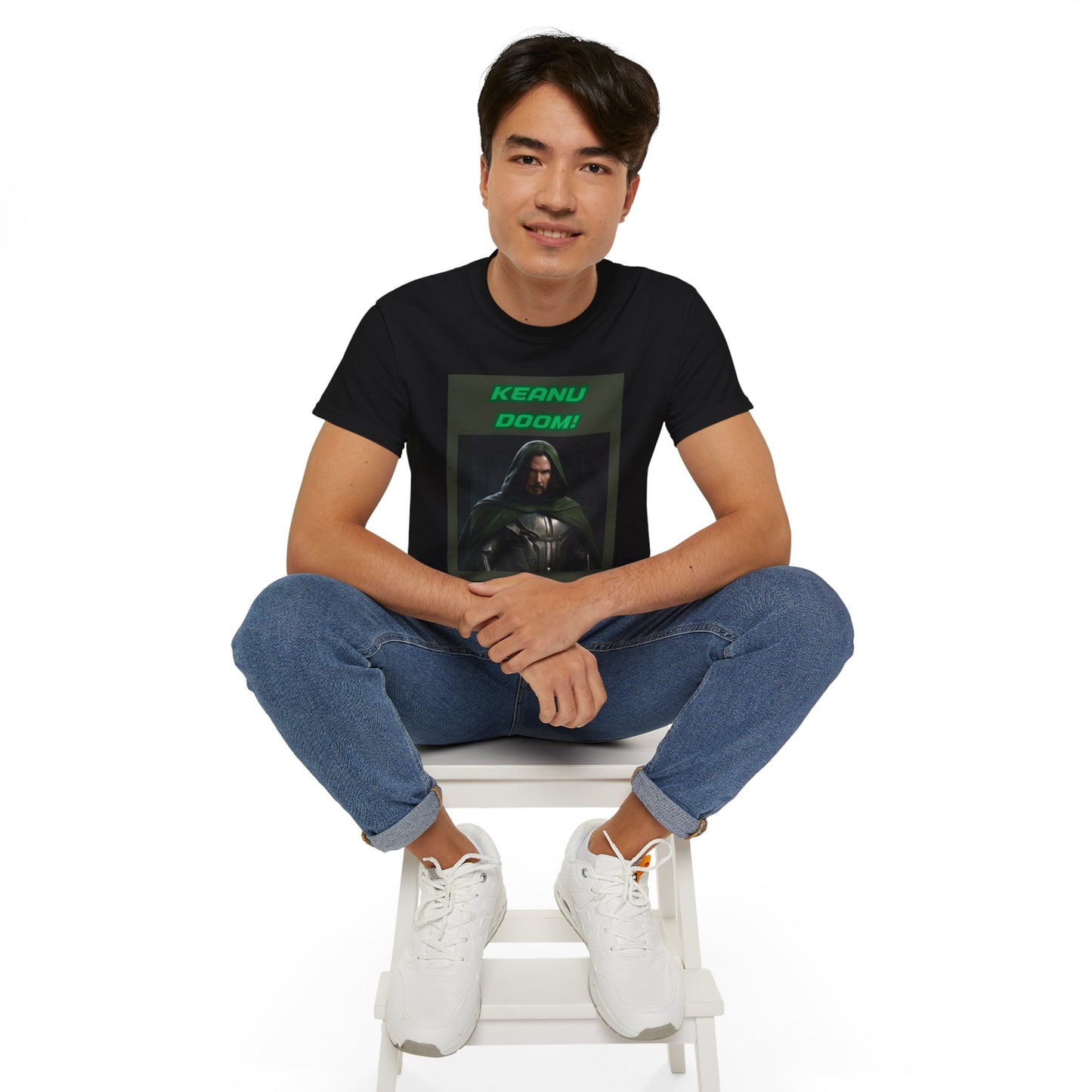 Keanu as Doctor Doom Parody Tee