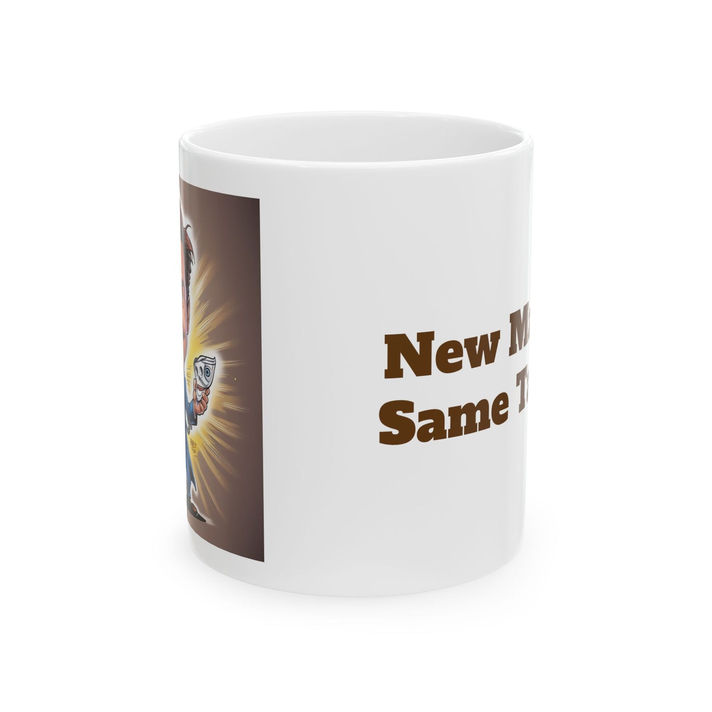 "New Mask, Same Task" Mug, (11oz, 15oz)