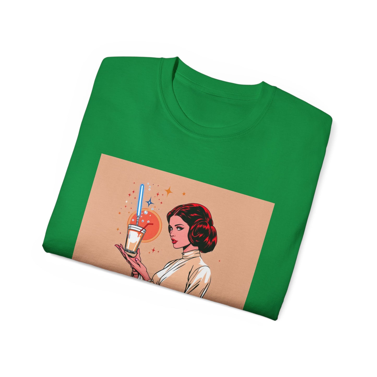 Funny Princess Leia Tee - Unisex Tee for Star Wars Fans