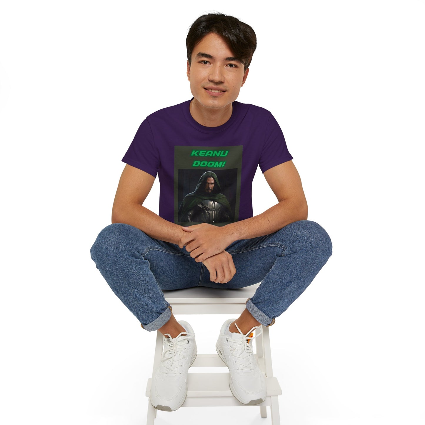 Keanu as Doctor Doom Parody Tee