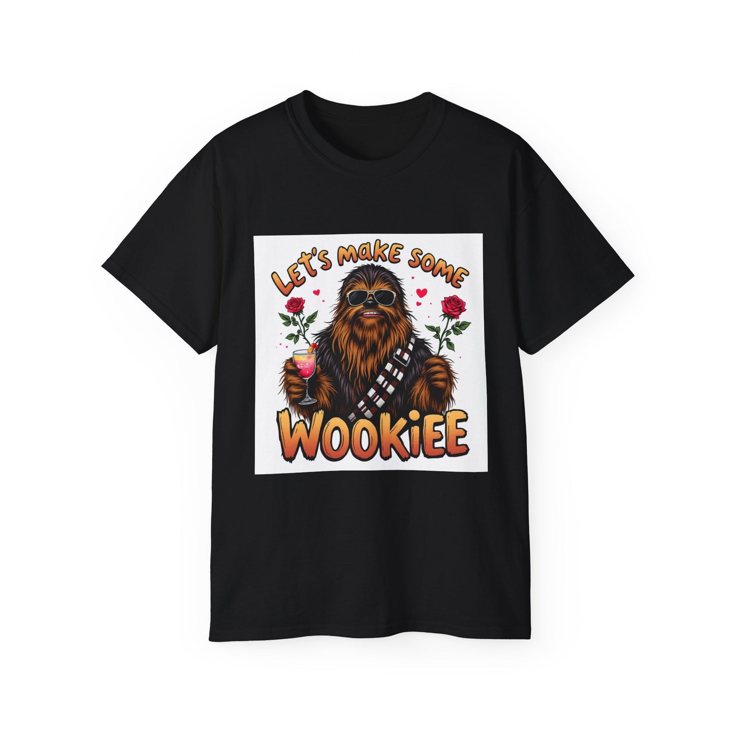 Funny Chewie Unisex Tee - Let's Make Some Wookie