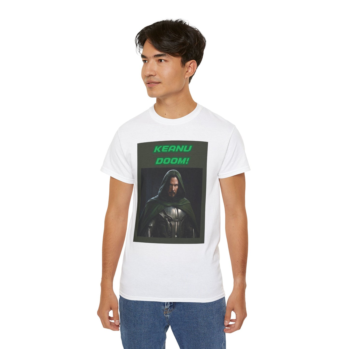 Keanu as Doctor Doom Parody Tee