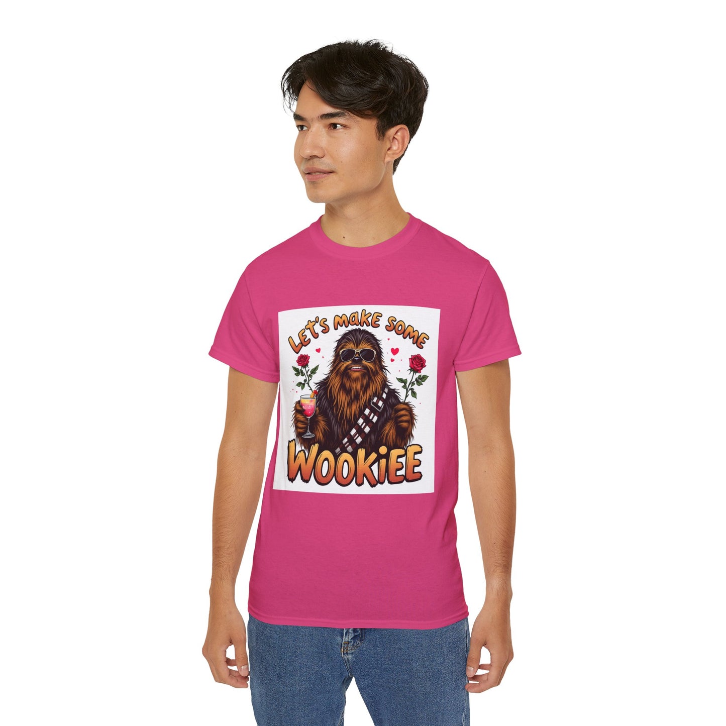 Funny Chewie Unisex Tee - Let's Make Some Wookie