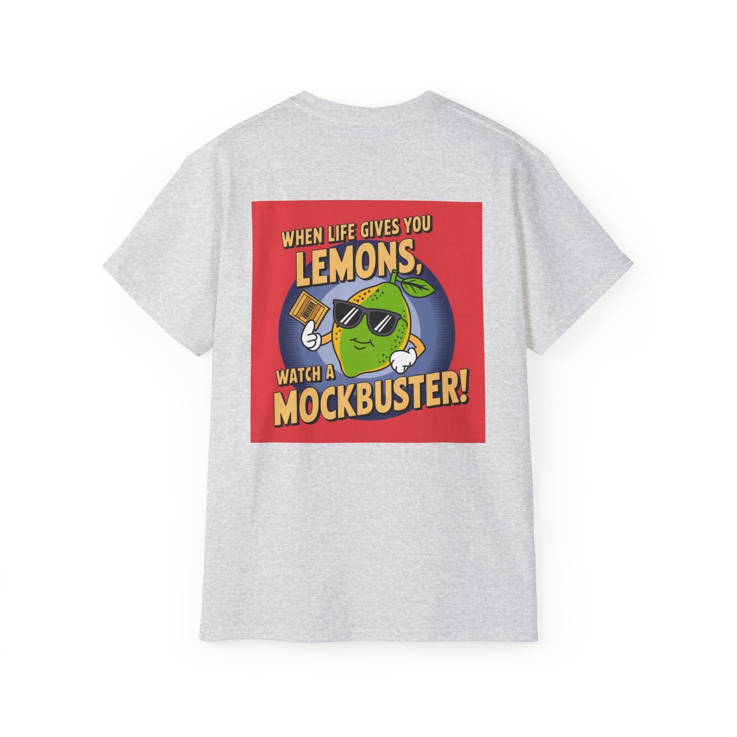 T-Shirt TomCat Films Slogan Too Shirt Watch a Mockbuster