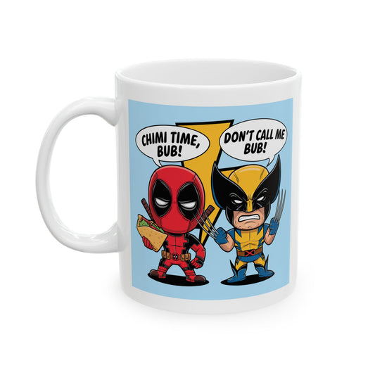 Chimichangas & Claws Mug, (11oz, 15oz)