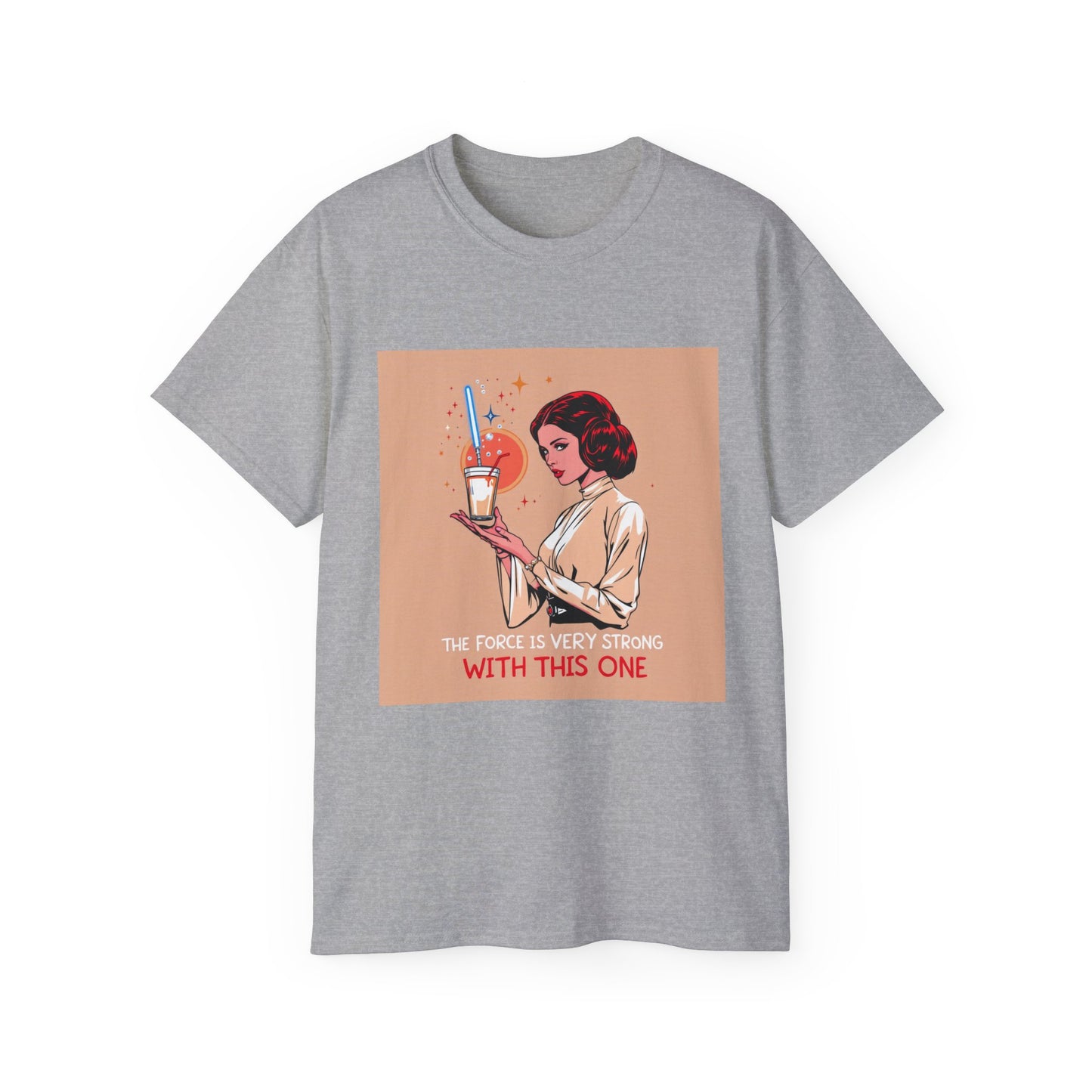 Funny Princess Leia Tee - Unisex Tee for Star Wars Fans