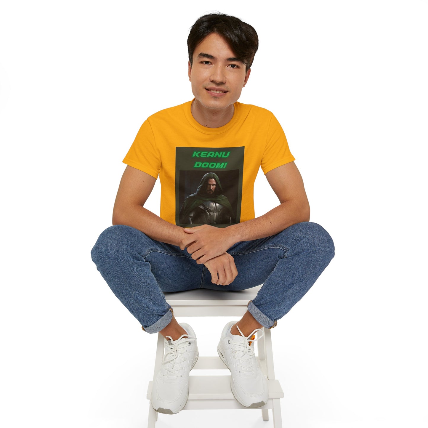 Keanu as Doctor Doom Parody Tee