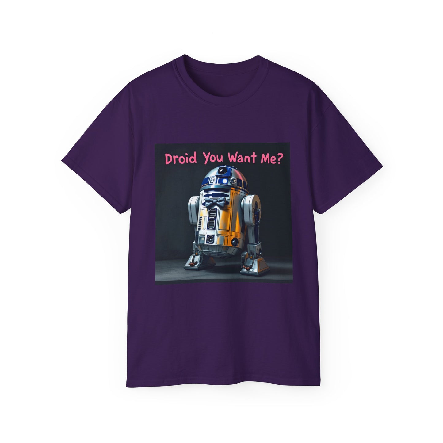 Funny R2D2 Tee Shirt - Droid You Want Me?