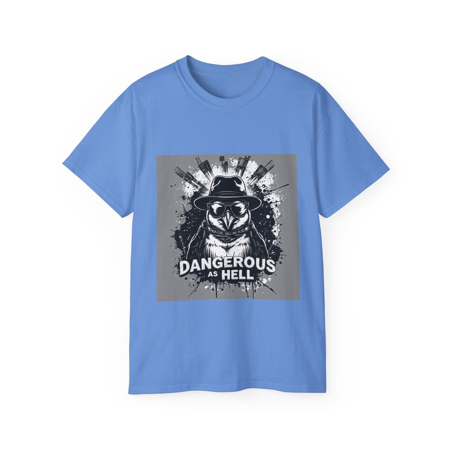 Graphic Tee - Cold as Ice, Dangerous as Hell - Bold Text Design