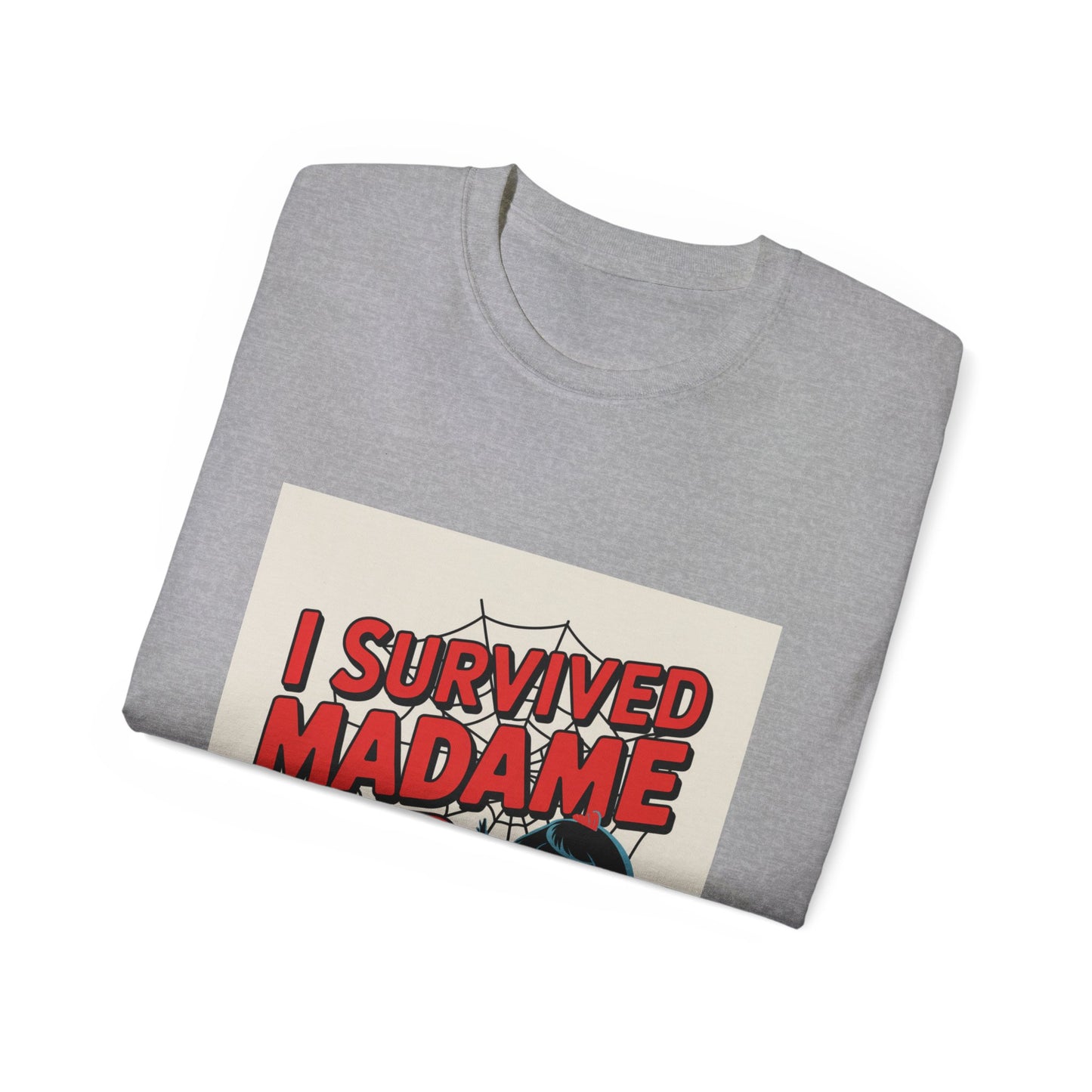 Comic Tee - I Survived Madame Web Graphic Shirt - Version 2