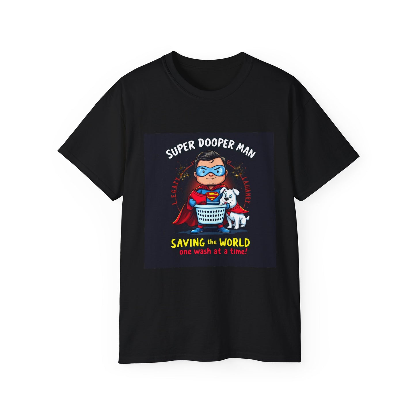 Superhero Tee: Legacy of Laundry Unisex Ultra Cotton