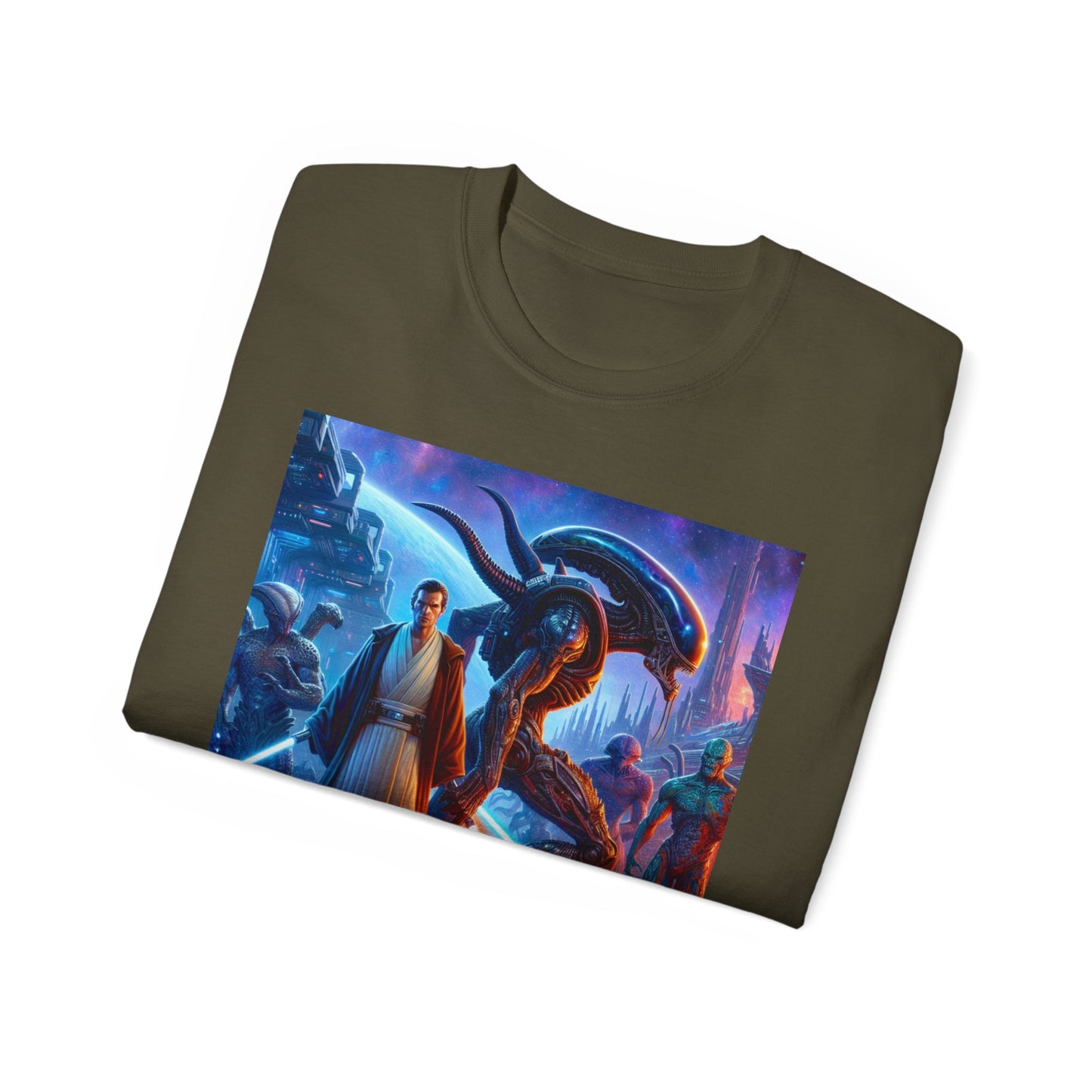 Alien VS Star Wars Graphic Tee - Unisex T-Shirt