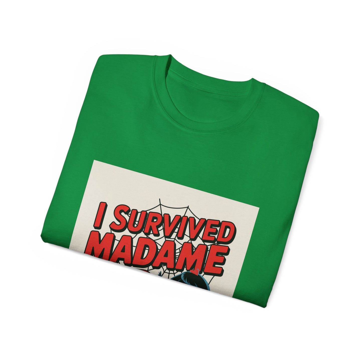 Comic Tee - I Survived Madame Web Graphic Shirt - Version 2