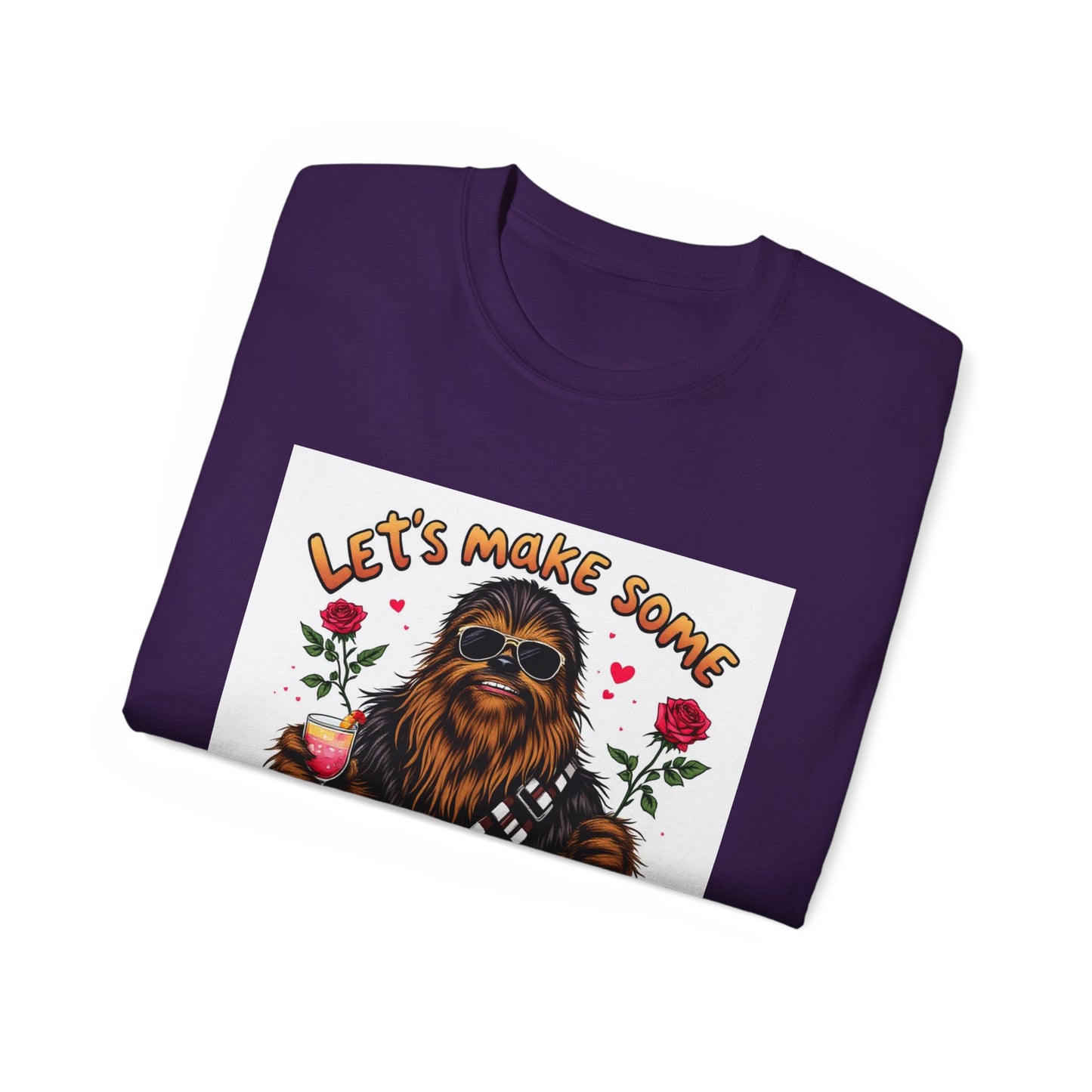 Funny Chewie Unisex Tee - Let's Make Some Wookie