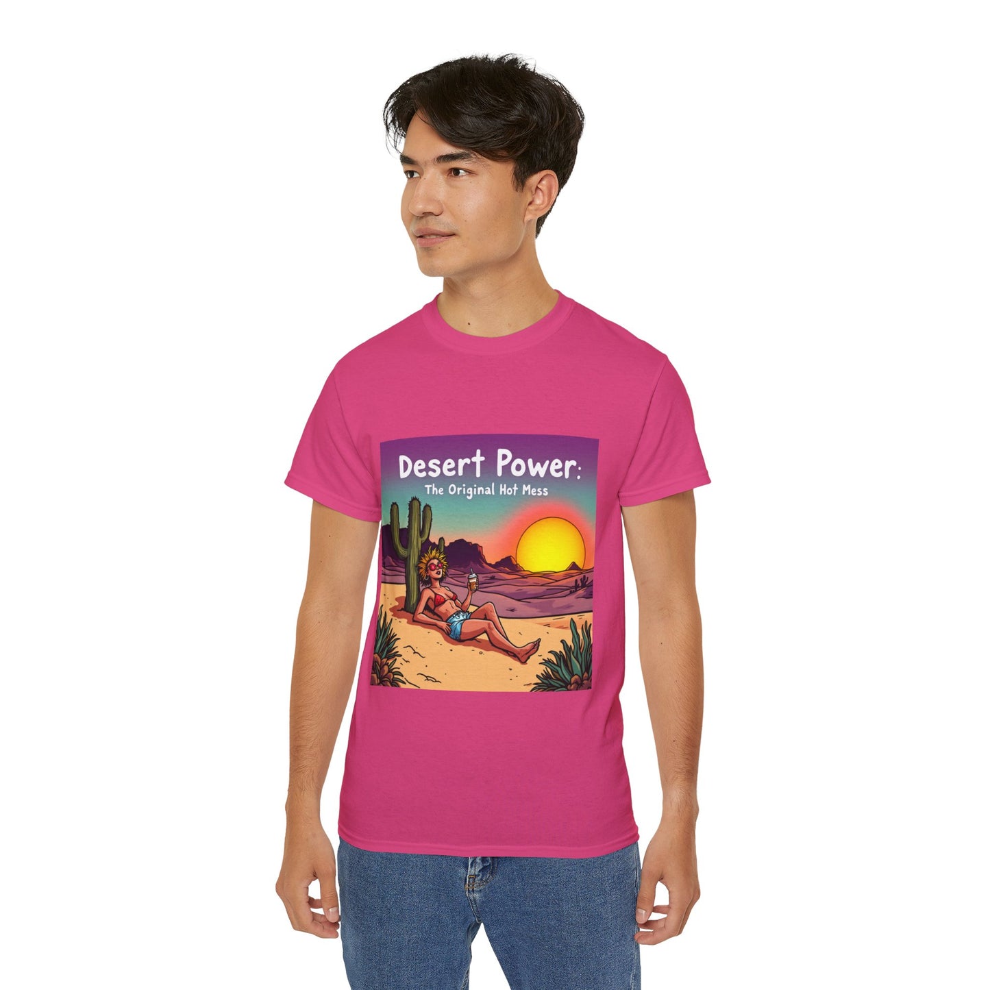 Graphic Tee - Desert Power: The Original Hot Mess Illustration