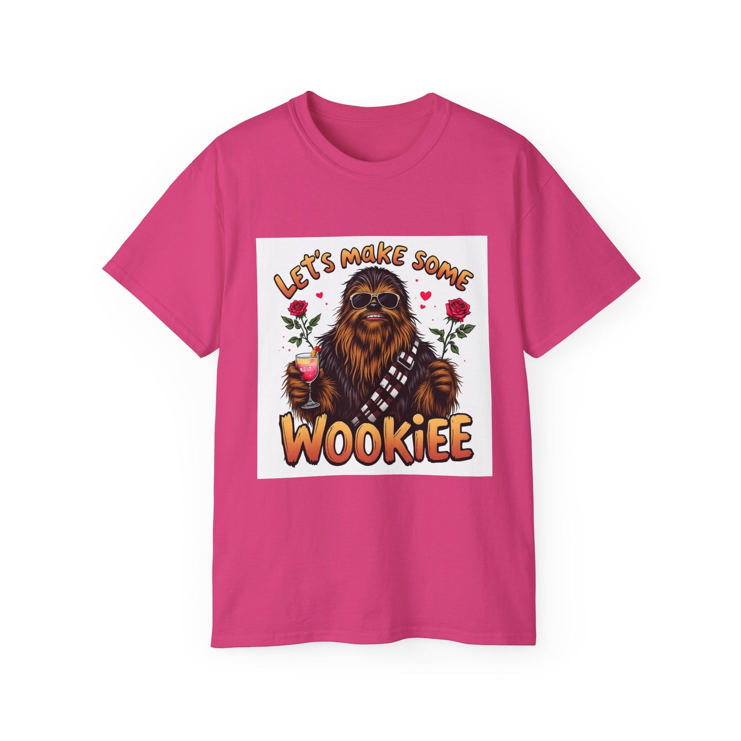 Funny Chewie Unisex Tee - Let's Make Some Wookie